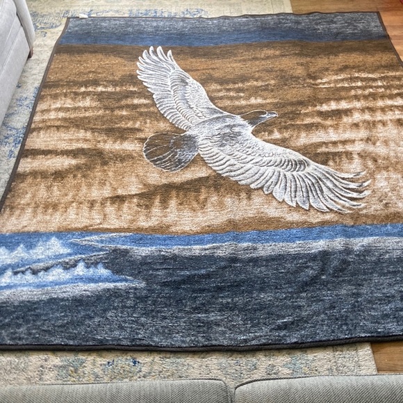 Biederlack Bedding Biederlack Reversible Blanket Eagle Flying